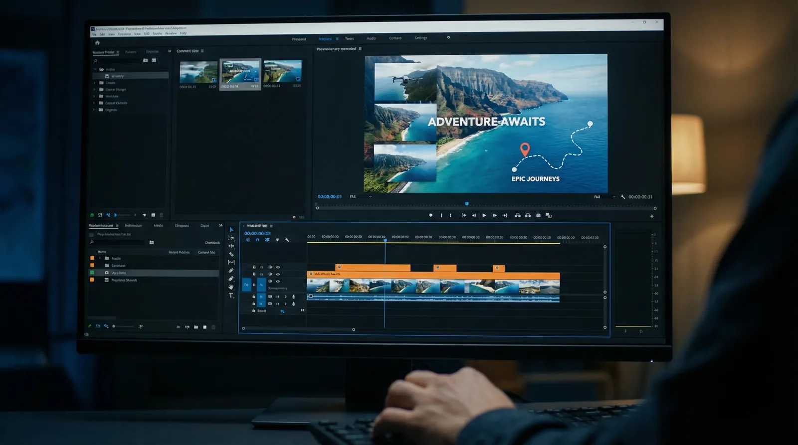 五一吃瓜 旅行Vlog航拍模板